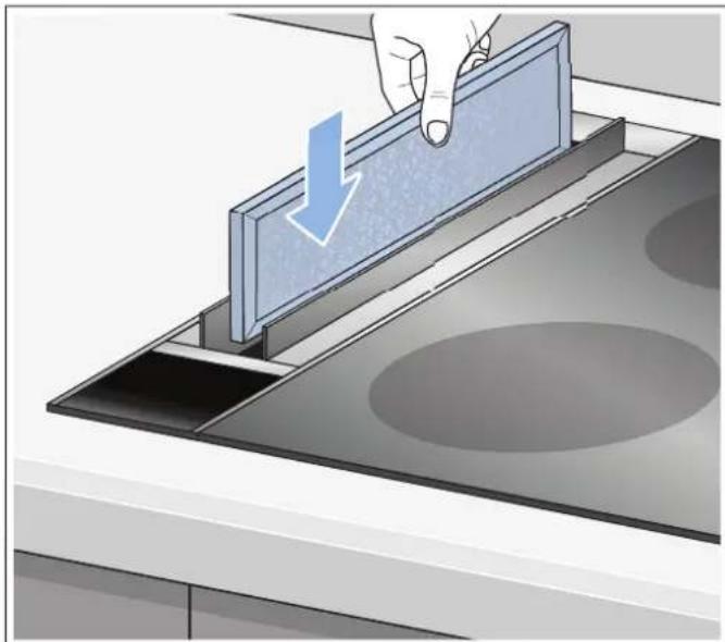 SIEMENS LF16VA570B - Metalfettfilter einbauen - 1