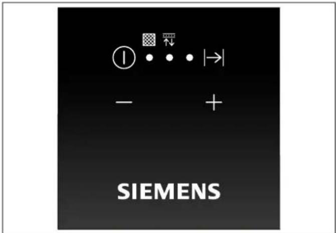 SIEMENS LF16VA570B - Bandeau de commande - 1