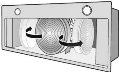 SIEMENS LB78574GB - Montañ filtrów powietrza z weglem aktywnym (tylko w przypadku trybu pracy w obiegu zamkniétym) - 2