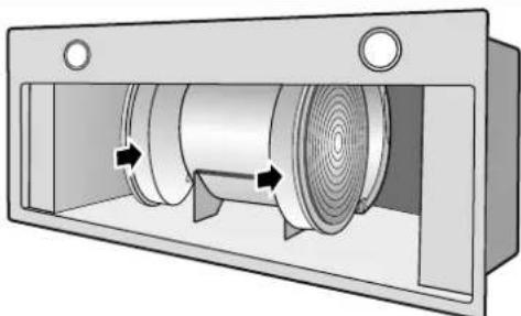 SIEMENS LB78574GB - Montañ filtrów powietrza z weglem aktywnym (tylko w przypadku trybu pracy w obiegu zamkniétym) - 3