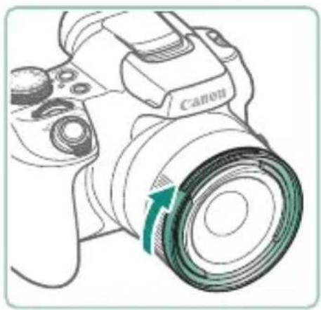 CANON PowerShot SX70 HS - Utilisation des filtres pour objectif (vendus, établissement) - 1