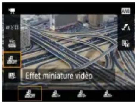 CANON PowerShot SX70 HS - Effet de modèles miniatures dans les vidés (Effet miniature video) - 4