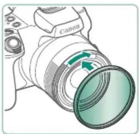 CANON PowerShot SX70 HS - Utilisation des filtres pour objectif (vendus, établissement) - 2