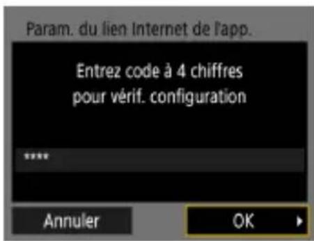 CANON PowerShot SX70 HS - Enregistrement de CANON iIMAGE GATEWAY - 4
