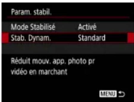 CANON PowerShot SX70 HS - Correction d'un bouge important de l'appareil photo - 2