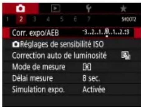 CANON PowerShot SX70 HS - Bracketing d'exposition automatique (Prise de vue AEB) - 3