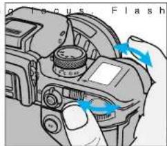 KONICA MINOLTA Dynax 9TI - Cust 23 - Front/Rear Control Dial Lock - 1
