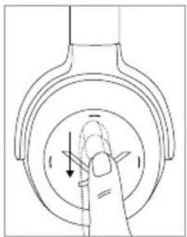 BEYERDYNAMIC Lagoon ANC Explorer - - Baisser le volume sonore de l'appel : - 1