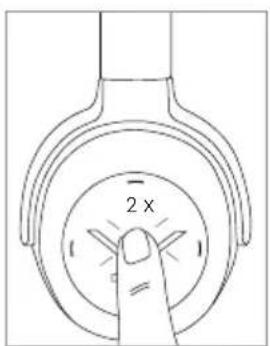 BEYERDYNAMIC Lagoon ANC Traveller - - Ricevere/terminare una chiamata: - 1