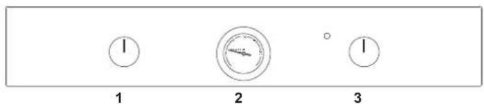 LA GERMANIA F609LAGESGN - TWO-KNOB OVEN CONTROLS - 2