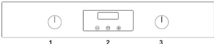 LA GERMANIA F609LAGEKXT - COMMANDES DU FOUR À 2 BOUTONS - 3