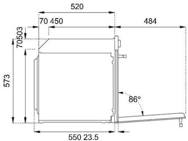 LA GERMANIA F609LAGESXT - INSERIMENTO DEL FORNO - 2