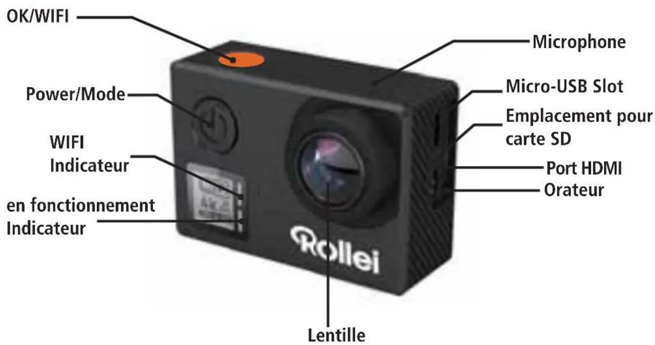 ROLLEI Actioncam 530 - Description du produit - 1