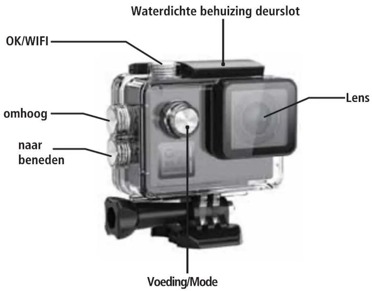 ROLLEI Actioncam 530 - Waterdichte Case Beschrijving - 1