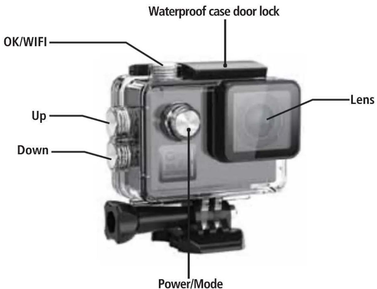 ROLLEI Actioncam 530 - Waterproof Case Description - 1
