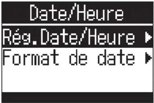 ZOOM H3VR - Réglage de la date et de l'heure - 1