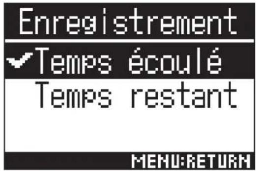 ZOOM H3VR - Pressez Ⓤ MENU - 5