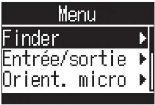 ZOOM H3VR - Pressez MENU - 2