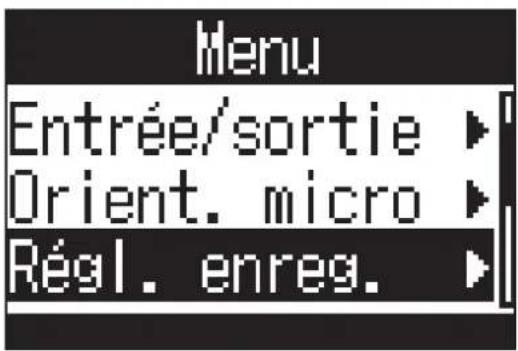 ZOOM H3VR - Pressez MENU - 2