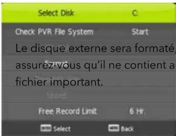 RCA RB32H1EU - PVR système de fichiers - 1