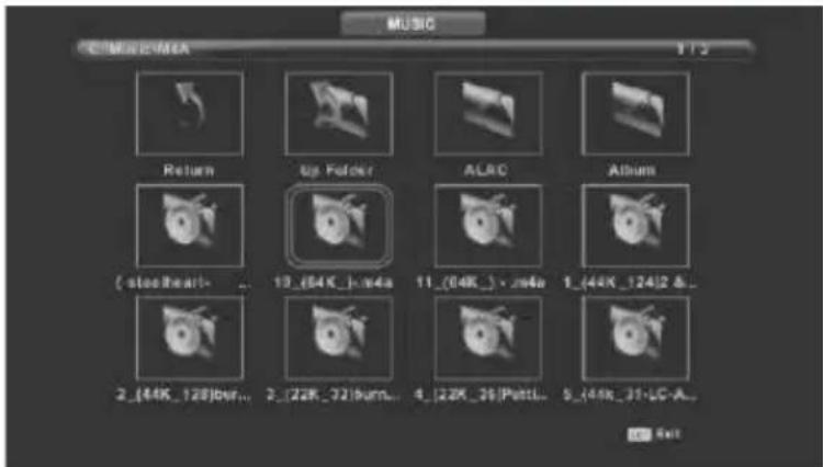 RCA RB32H1EU - Menu Musique - 2