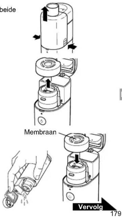 OMRON MicroAIR U100 - De eenheid na elke inhalatie reinigen - 2