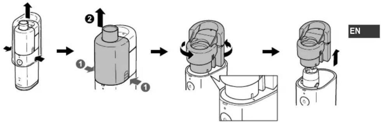 OMRON MicroAIR U100 - Disassembly - 1