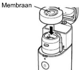 OMRON MicroAIR U100 - De eenheid in elkaar zetten en het medicijnreservoir vullen - 3