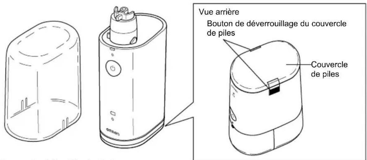 OMRON MicroAIR U100 - Noms et fonctions des composants - 1