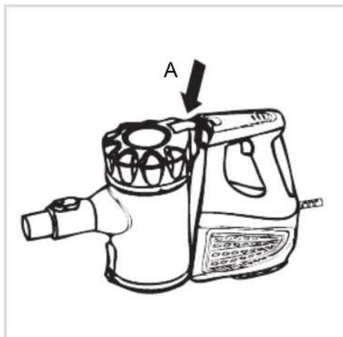 BESTRON AVC800 - CLEANING AND MAINTENANCE - Cleaning or replacing the filter - 2