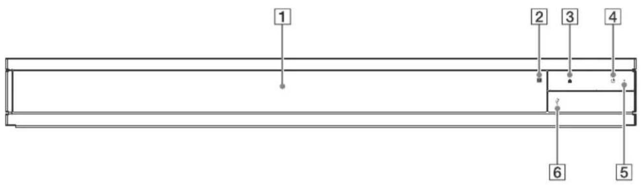 SONY UBPX800M2 - Frontplatte - 1