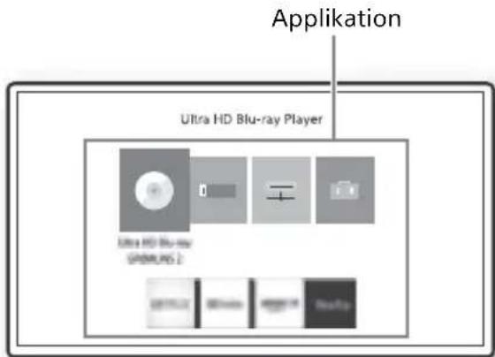 SONY UBPX800M2 - Anzeige des Startbildschirms - 1