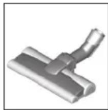 BOSCH BGC3U210 - B Spazzola per pavimenti duri BBZ124HD - 1
