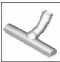 BOSCH BGS31430 - C Munnstykke for harde gulv BBZ123HD - 1