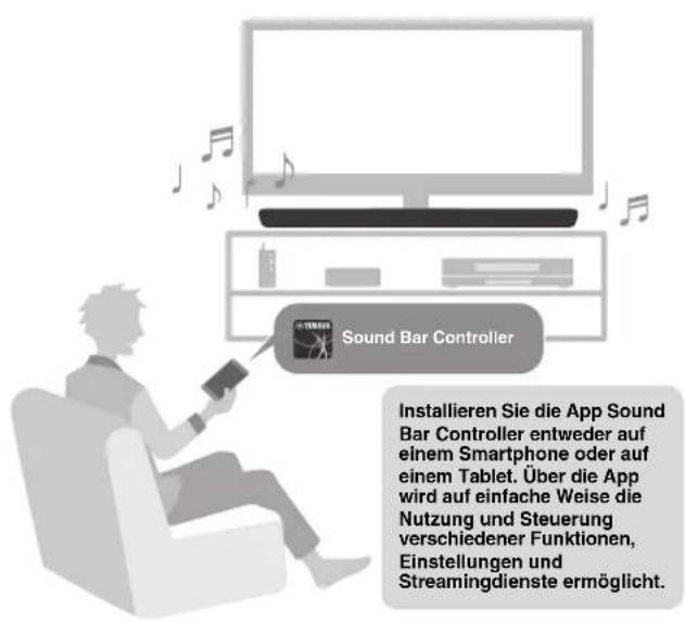 YAMAHA YAS109 - Leichte Bedienung mit der Smartphone-App - 1