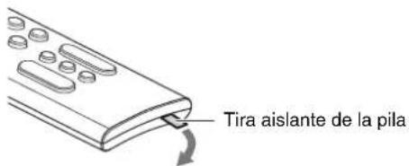 YAMAHA YAS109 - Preparación del mando a distancia - 1