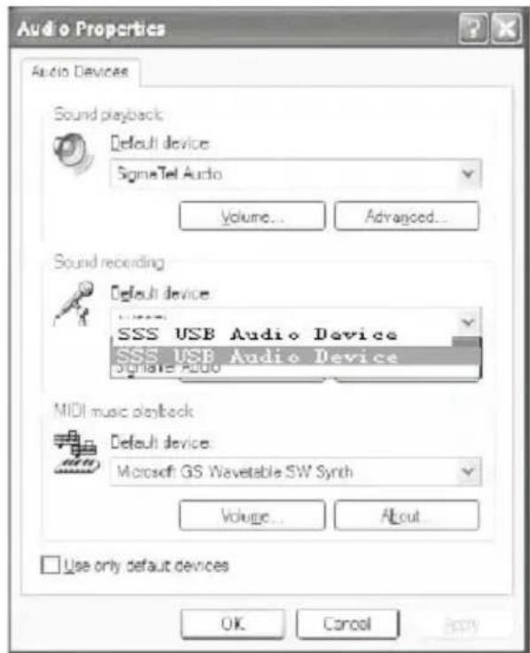 LENCO BT188 - 2.3) Preférences Audacity - 2