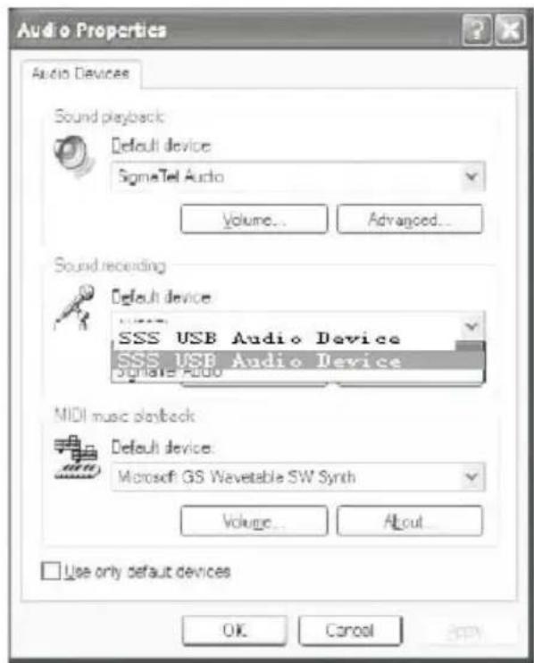 LENCO BT188 - 2.3) Audacity Preferences - 2