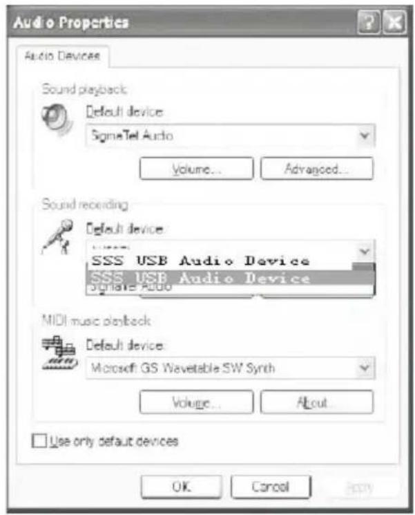 LENCO BT188 - 2.3) Audacity Einstellungen - 2