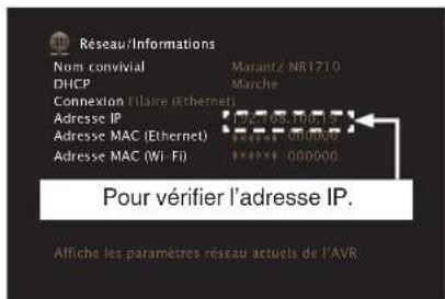 MARANTZ NR1710 - Contrôle de l'appareil à partir d'un contrôle Web - 1