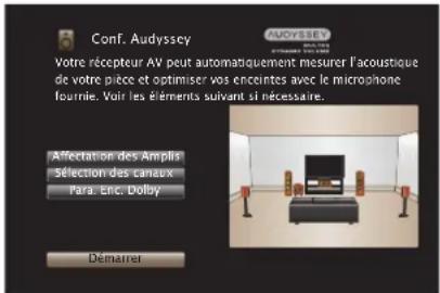 MARANTZ NR1710 - Connectez le microphone de mesures et de configuration sur la prise SETUP MIC de cet apparéil. - 3