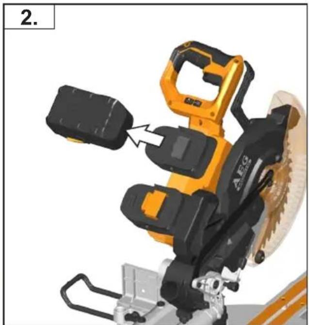 AEG BPS18254BL - Not included in standard equipment. - 18