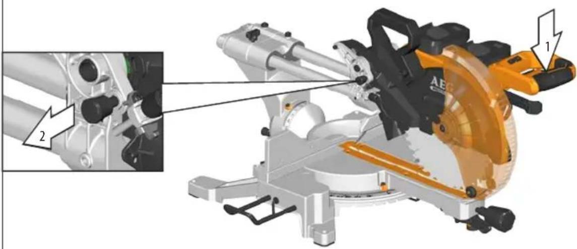 AEG BPS18254BL - Not included in standard equipment. - 3