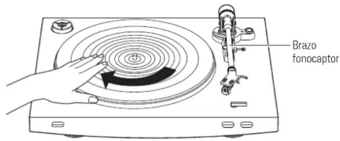 AUDIO TECHNICA ATLP3 - Rotación del Plato - 1