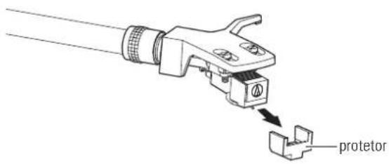 AUDIO TECHNICA ATLP3 - Antes de reproducir um disco - 1