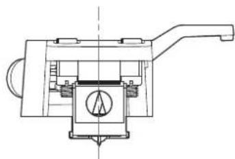 AUDIO TECHNICA ATLP3 - Guia para ajuste da parte saliente - 2