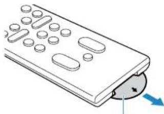 YAMAHA YAS108 - Vorbereiten der Fernbedienung - 1