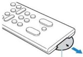 YAMAHA YAS108 - Preparazione del telecomando - 1