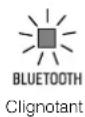 YAMAHA YAS108 - Appuyez sur BLUETOOTH pour selectionner « Bluetooth » en tant que source d'entrée. - 2