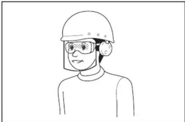 MAKITA ELM4120 - Personlig sikkerhed - 1